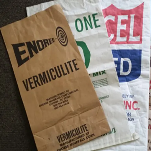 Printed Kraft paper bags